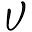 v