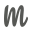 m