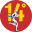 m