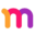 m