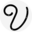 v