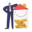 m