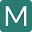 m