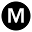 m