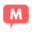 m