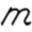 m