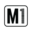 m