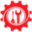 m