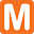 m