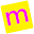 m