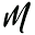 m