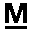 m