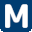 m