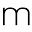 m