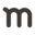 m