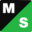 m