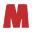 m