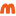 m