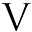 v