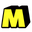 m