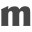 m