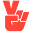 v