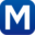 m