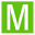 m