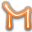 m