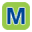 m