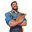 v