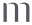 m