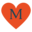 m