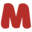 m