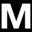 m