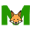 m