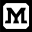 m