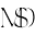 m