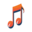 m