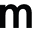 m