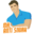 m