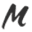 m