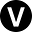 v