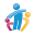 m