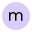 m
