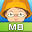 m