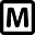 m