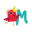 m