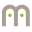 m