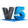 v